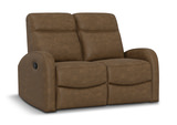 Stanley Reclining Loveseat - Brown thumbnail 2
