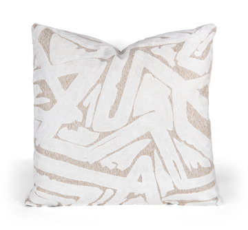 Design Lab 23″ Toss Pillow ACDC Natural