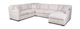 Harmonie 3 Piece Modular Sectional With Right Arm Chaise thumbnail 1