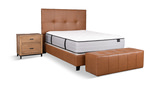Ophelia King Bed - Cognac thumbnail 4