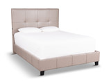 Ophelia Queen Bed - Grey thumbnail 1