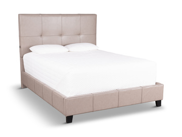 Ophelia Queen Bed - Grey