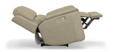 Henry Leather Power Recliner - Beige thumbnail 5