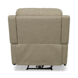 Henry Leather Power Recliner - Beige thumbnail 3