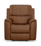 Henry Leather Power Recliner - Caramel thumbnail 2