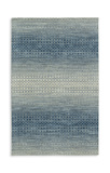 Rainbow Hand Knotted Area Rug - 5′6″ X 8′6″  thumbnail 1