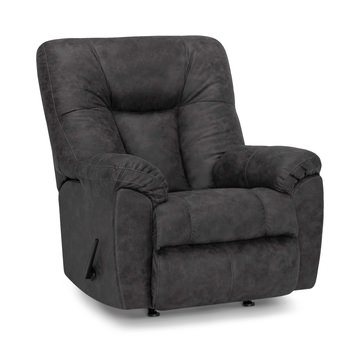 Roxie Rocker Recliner - Slate