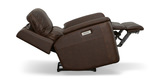 Henry Leather Power Recliner - Burnt Umber thumbnail 4