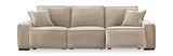 Moe 3 Piece Modular Sofa With 3 Reclining Chairs thumbnail 2