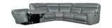 Trey 6 Piece Modular Sectional With 3 Power Recliner thumbnail 2