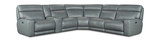 Trey 6 Piece Modular Sectional With 3 Power Recliner thumbnail 1