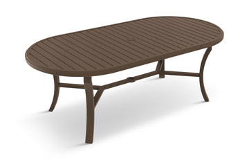 Banchetto Oval Dining Table - Rich Earth