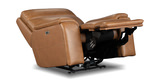 Zurich Leather Power Recliner - Honey  thumbnail 3