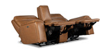 Zurich Leather Loveseat - Honey thumbnail 2
