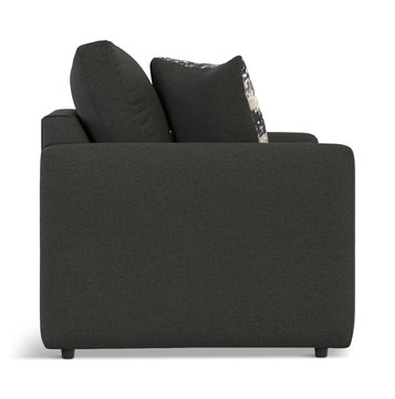 Empire Twin Sleeper Chair - Charcoal
