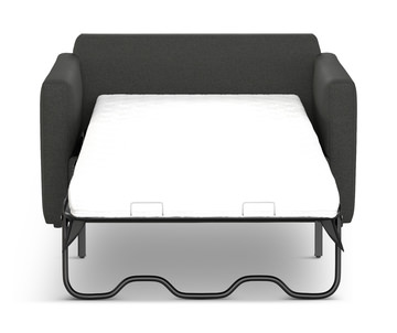 Empire Twin Sleeper Chair - Charcoal