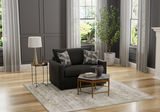 Empire Twin Sleeper Chair - Charcoal thumbnail 10