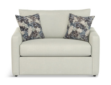 Empire Twin Sleeper Chair - Cream