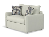 Empire Twin Sleeper Chair - Cream thumbnail 8