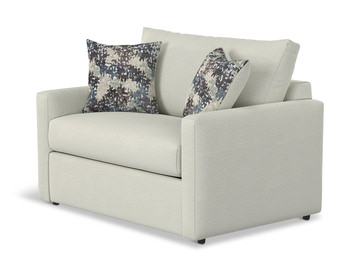 Empire Twin Sleeper Chair - Cream