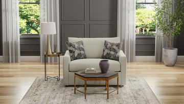 Empire Twin Sleeper Chair - Cream