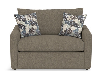 Empire Twin Sleeper Chair - Brown