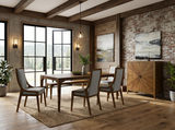 Stellar Dining Table With 4 Chairs And Bench thumbnail 2