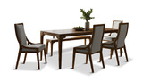 Stellar Dining Table With 4 Chairs And Bench thumbnail 1
