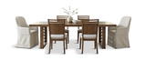 Shaker Lakes Pedestal Table With 4 Side Chairs And 2 Host Chairs thumbnail 1