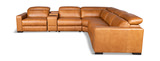 Brandi 6 Piece Leather Power Modular Sectional thumbnail 2