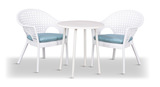 Iris/Heron 3 PIece Patio Bistro Set  thumbnail 1