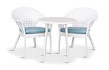 Iris/Heron 3 PIece Patio Bistro Set  thumbnail 2