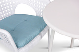 Iris/Heron 3 PIece Patio Bistro Set  thumbnail 3