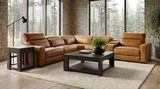 Brandi 6 Piece Leather Power Modular Sectional thumbnail 6