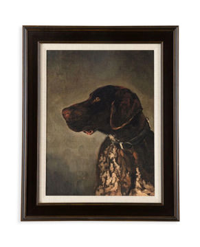 Hunting Dog Framed Art