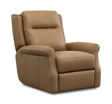 Brooks Leather Power Recliner