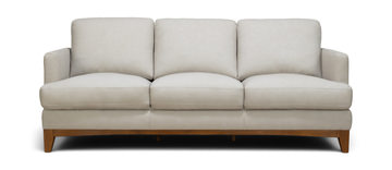 Calen Leather Sofa - Maestro Moonbeam