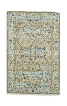 Hand Knotted Area Rug - 6′0″ X 9′0″