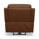 Henry Leather Power Recliner - Caramel thumbnail 3