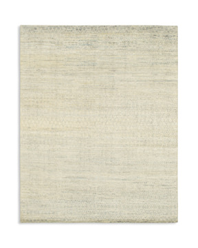 Hand Knotted Area Rug - 7′8″ X 9′10″