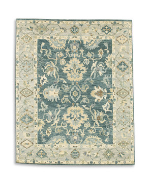 Hand Knotted Area Rug - 8′0″ X 9′10″