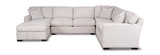 Harmonie 3 Piece Modular Sectional With Left Arm Chaise thumbnail 2