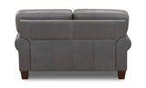 Axel Leather Loveseat thumbnail 5