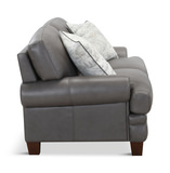 Axel Leather Loveseat thumbnail 4