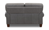 Axel Leather Loveseat thumbnail 3