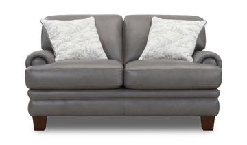 Axel Leather Loveseat