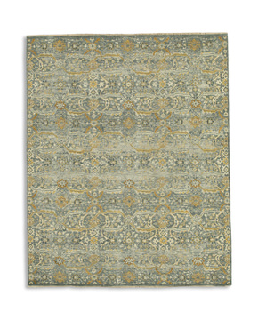 Hand Knotted Area Rug - 7′8″ x 9′6″