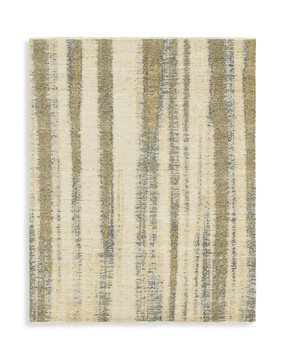 Hand Knotted Area Rug - 7′11″ x 9′11″