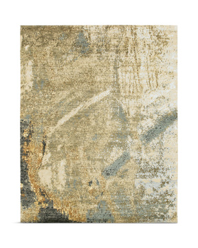 Hand Knotted Area Rug - 8′1″ X 10′5″