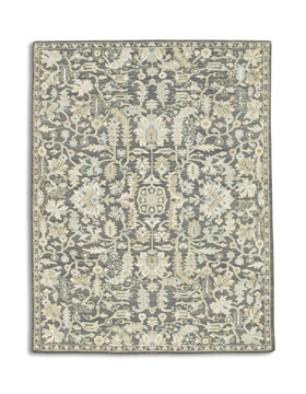 Hand Knotted Area Rug - 7′11″ X 10′3″